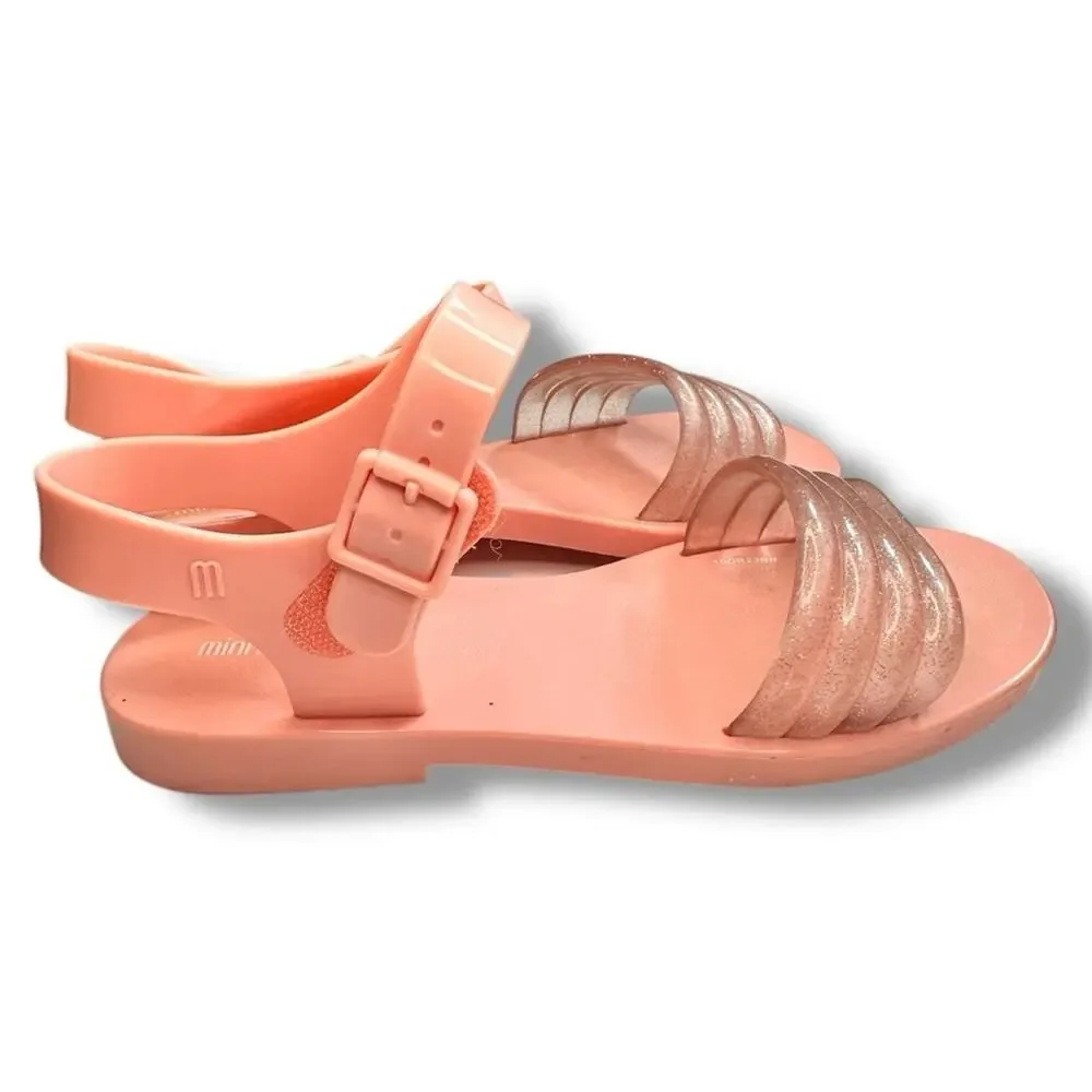 Mini Melissa - Kids Mar Wave Sandal Sparkle Pink